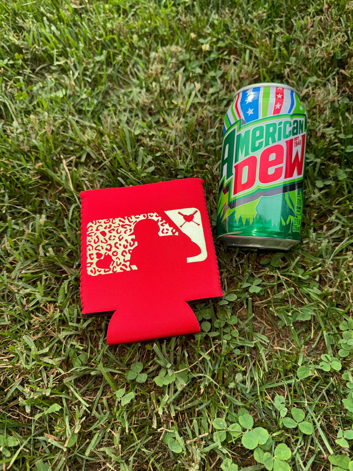 Baseball Neoprene Can Koozie