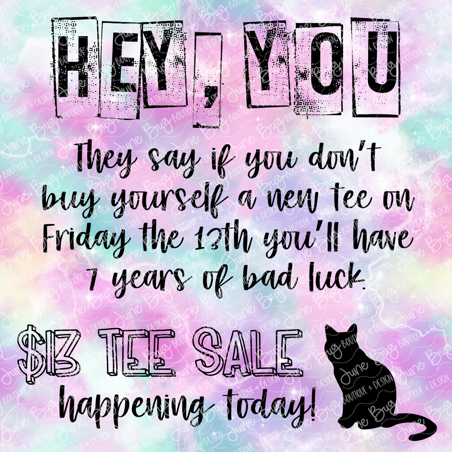 Friday the 13th Mystery Tee