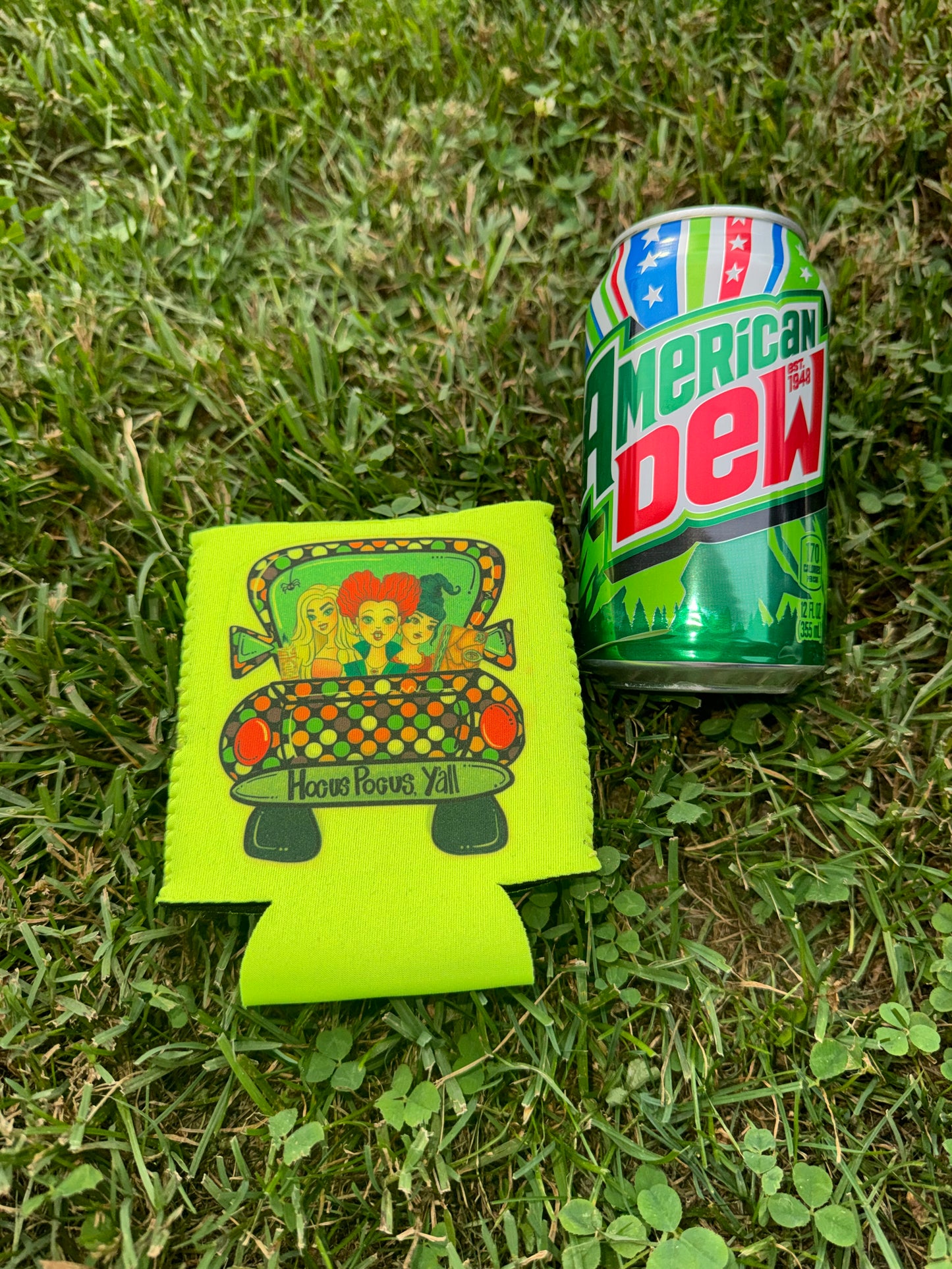 Hocus Pocus Y’all Neoprene Can Koozie