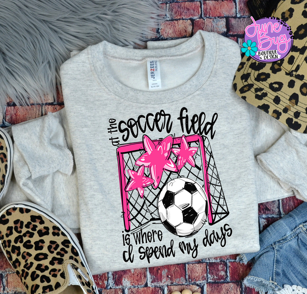 At the Soccer Field