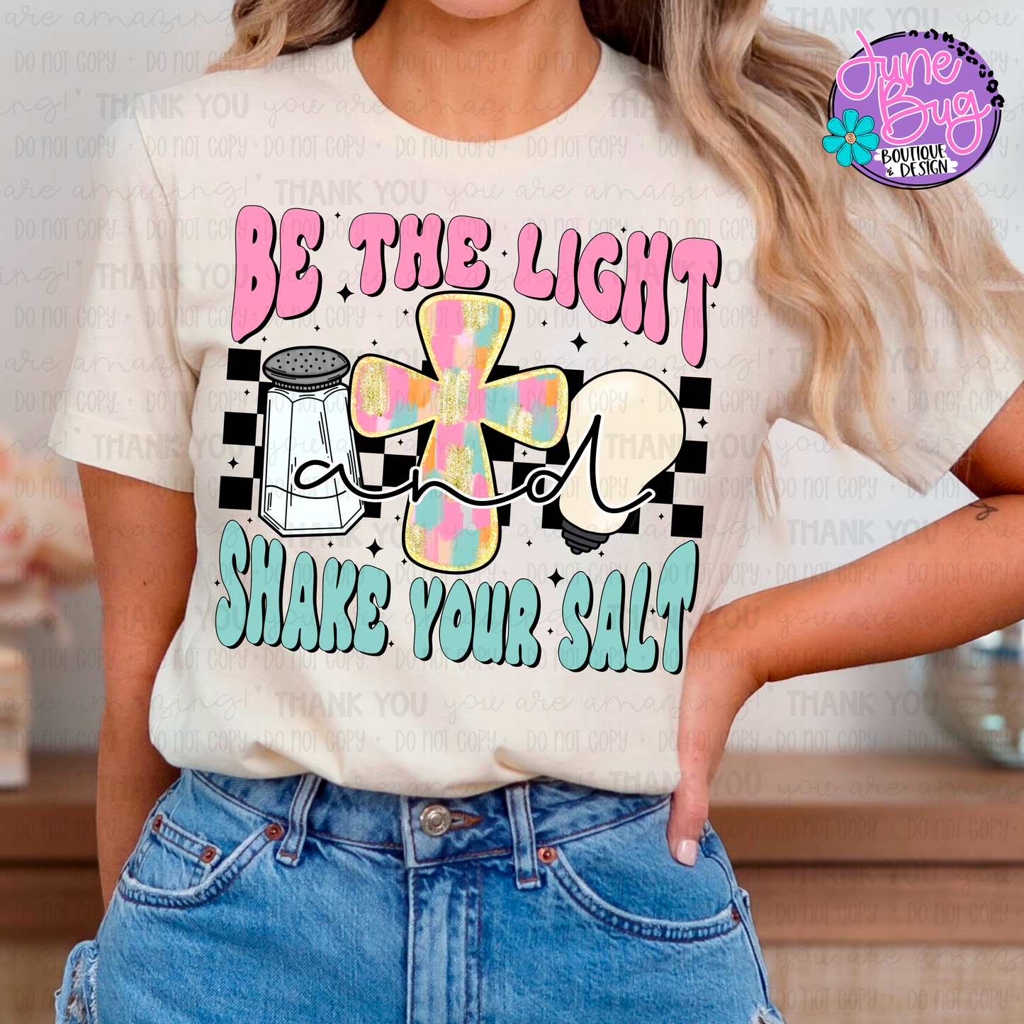 Be The Light Shake Your Salt