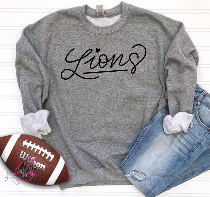 Hand Lettered Mascot