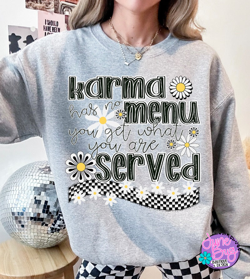 Karma Has No Menu