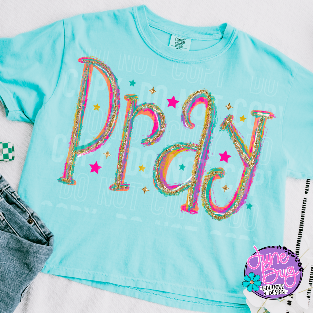Pray Brush Glitter