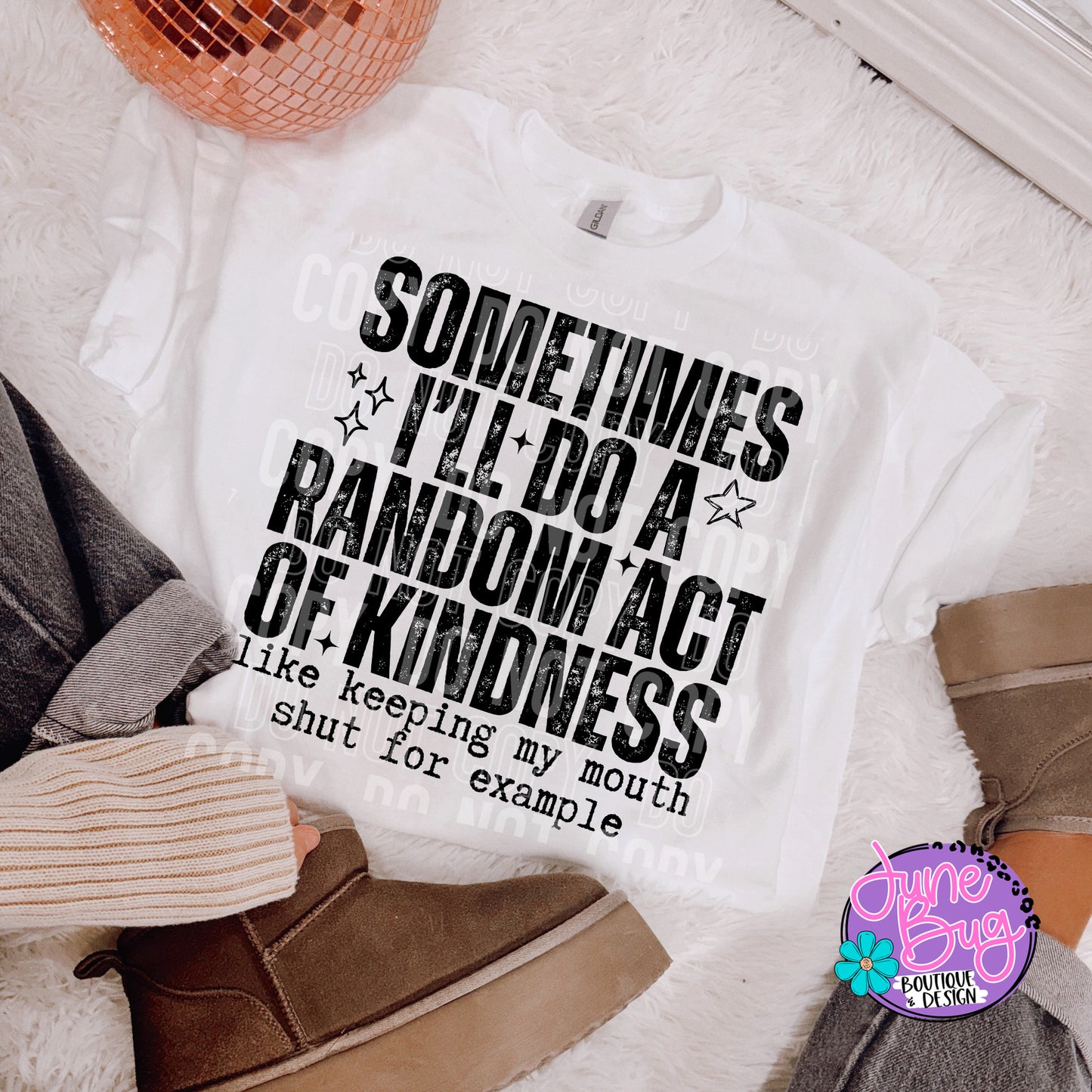 Sometimes I Do A Random Act of Kindness