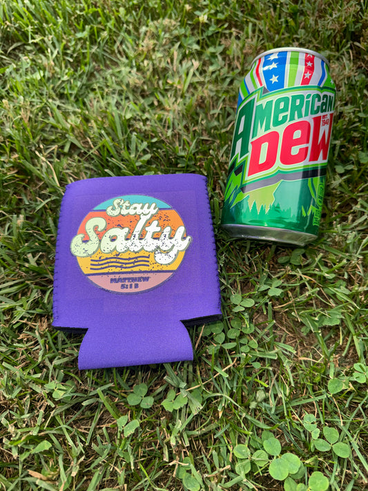 Stay Salty Neoprene Can Koozie
