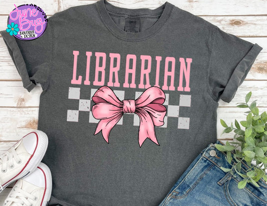 Pink Bow~Librarian