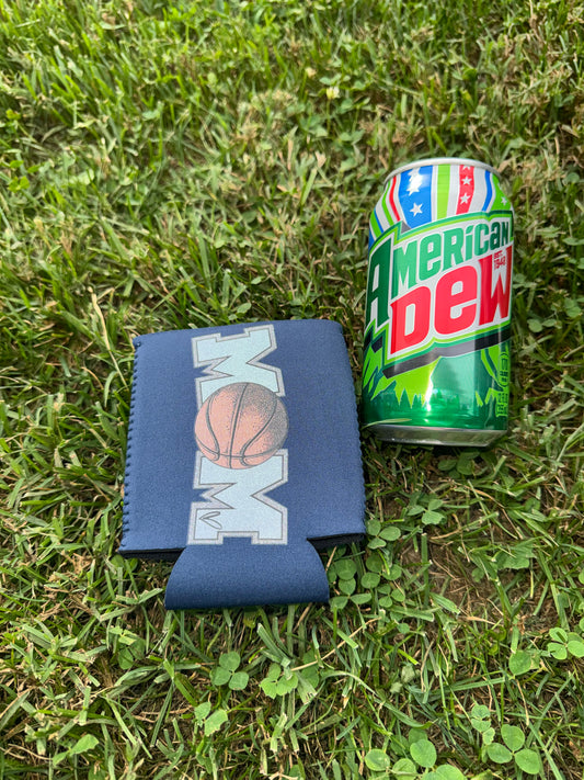 Basketball Mom Neoprene Can Koozie
