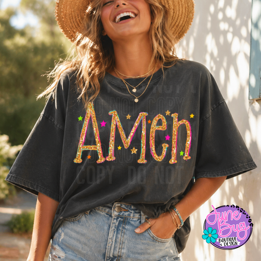 Amen Brush Glitter