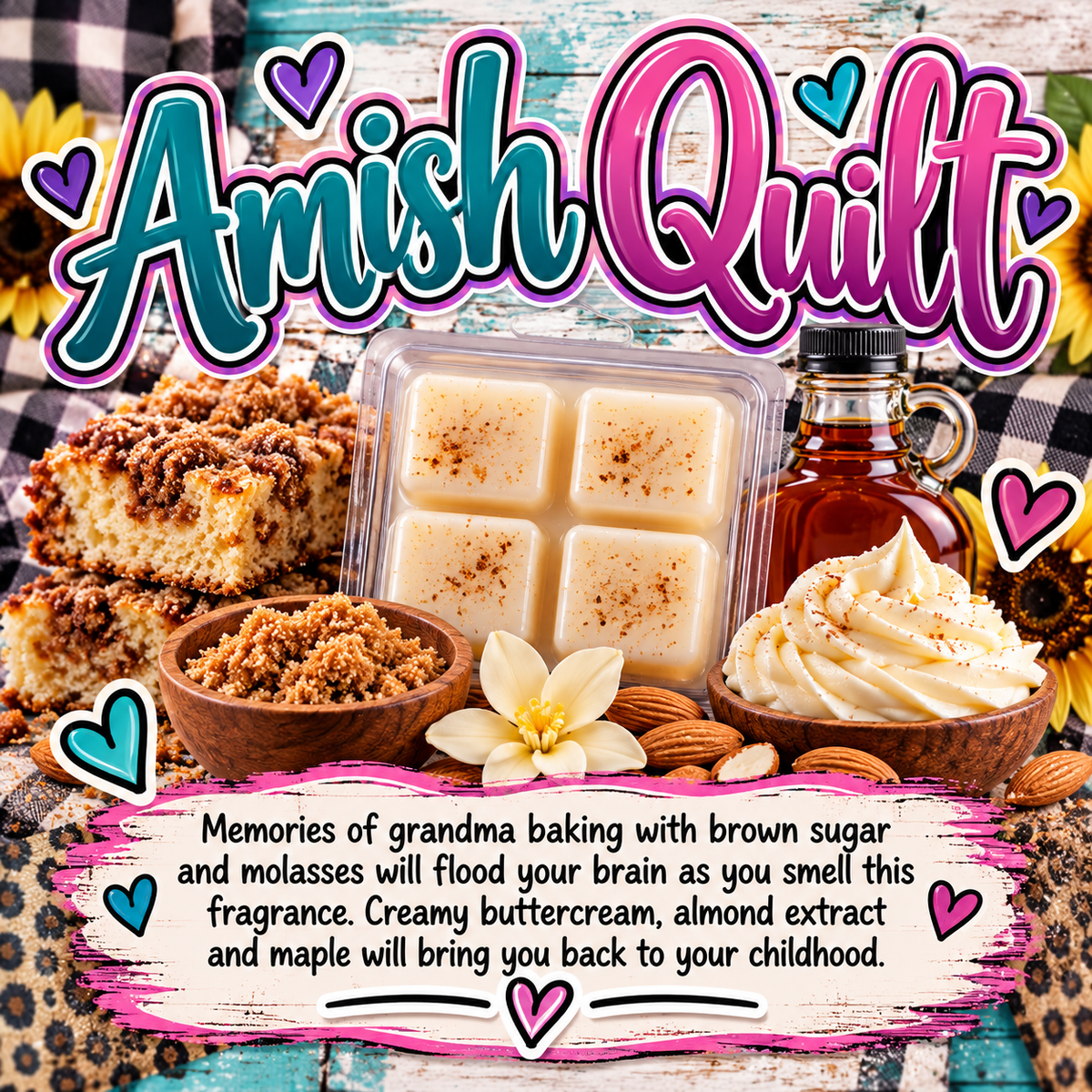 Amish Quilt Wax Melts