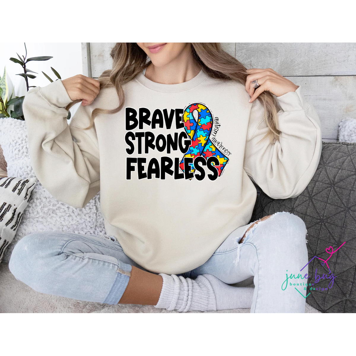 Brave Strong Fearless Awareness