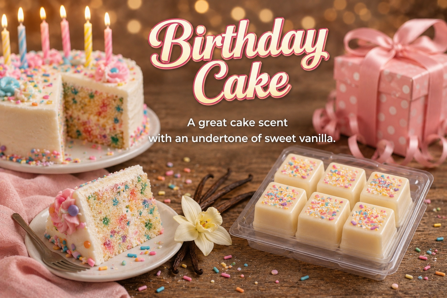 Birthday Cake Wax Melts