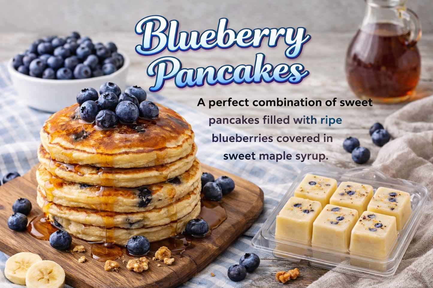 Blueberry Pancakes Wax Melts