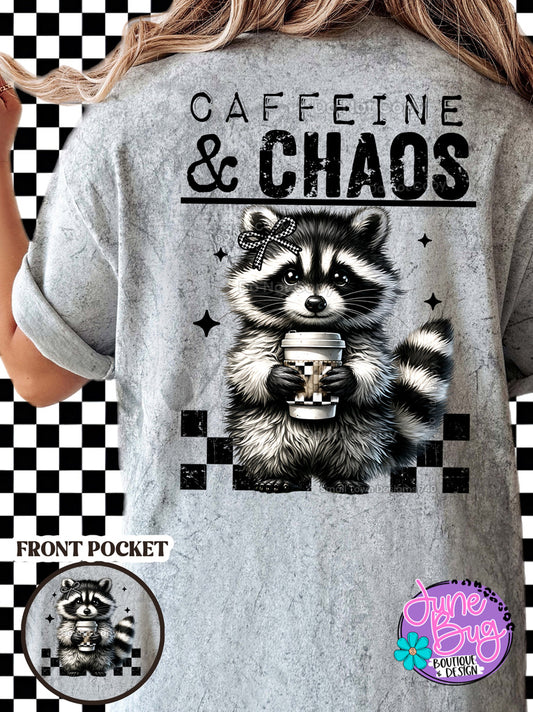 Caffeine & Chaos Raccoon