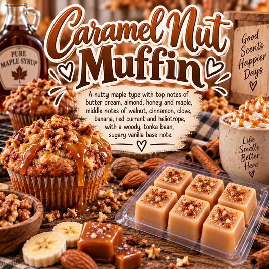 Caramel Nut Muffin Wax Melts