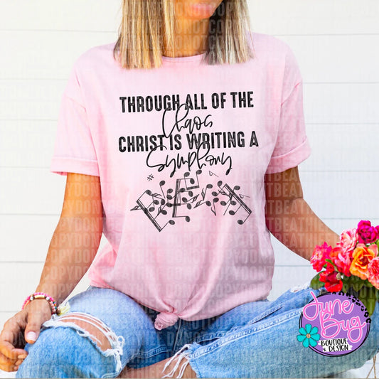 Christ Writing Symphony