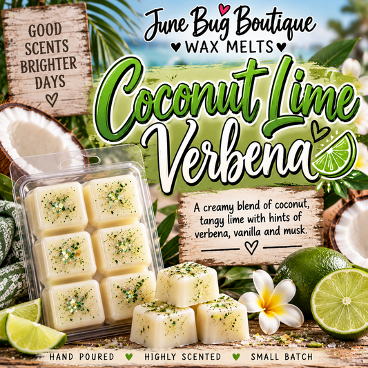 Coconut Lime Verbena Wax Melts