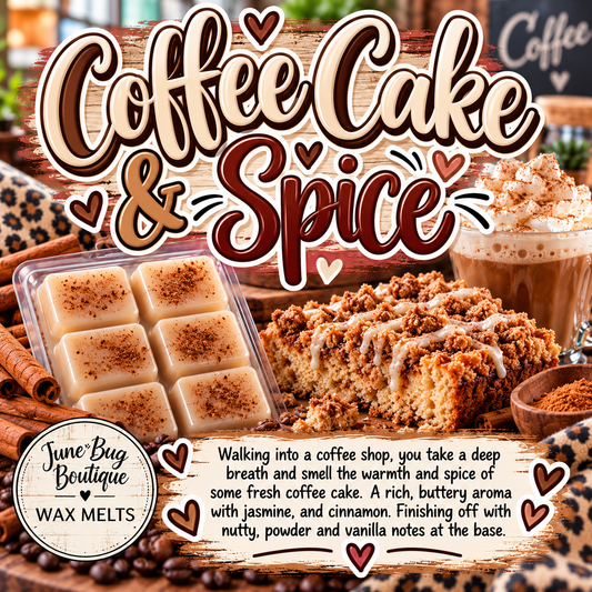 Coffee Cake & Spice Wax Melts