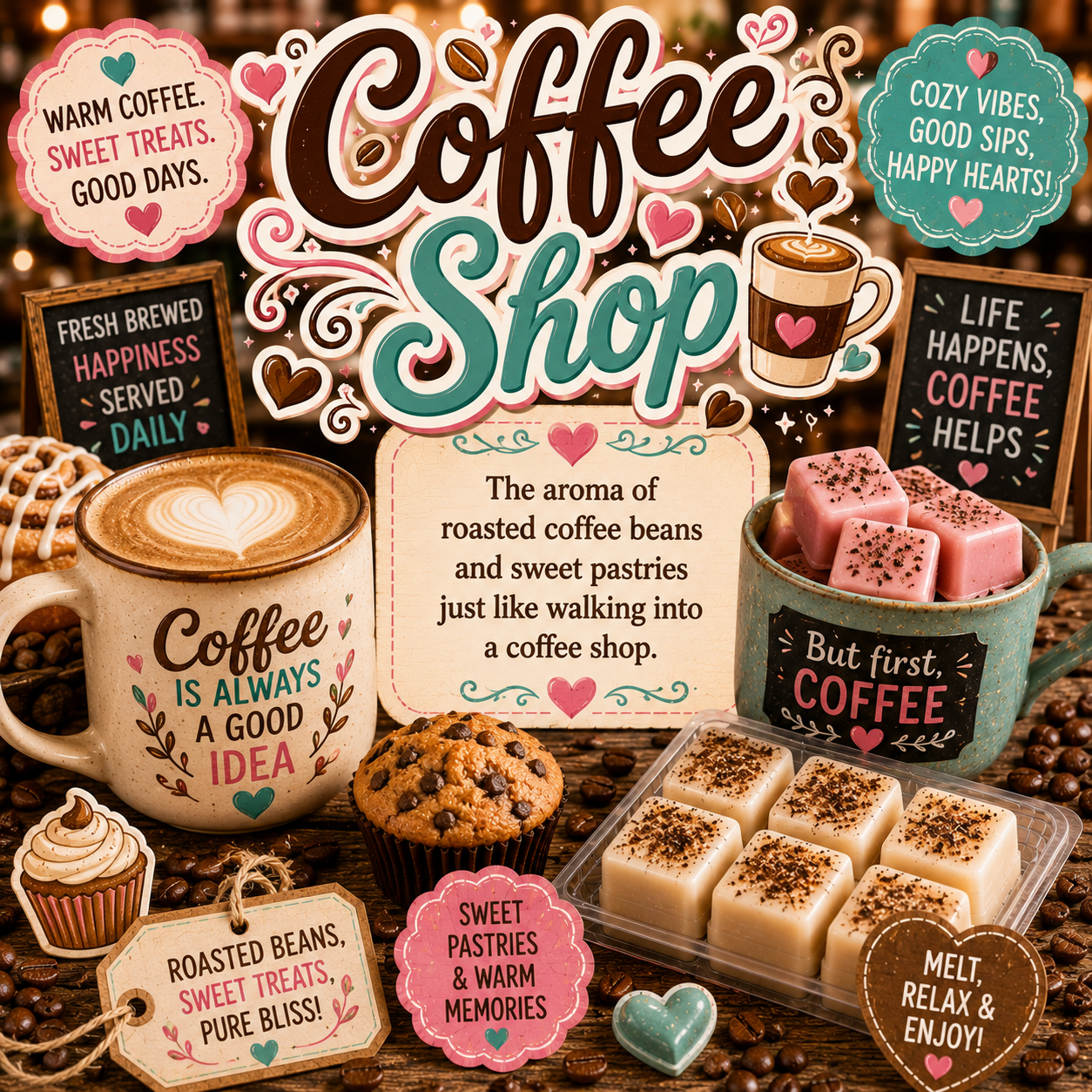 Coffee Shop Wax Melts