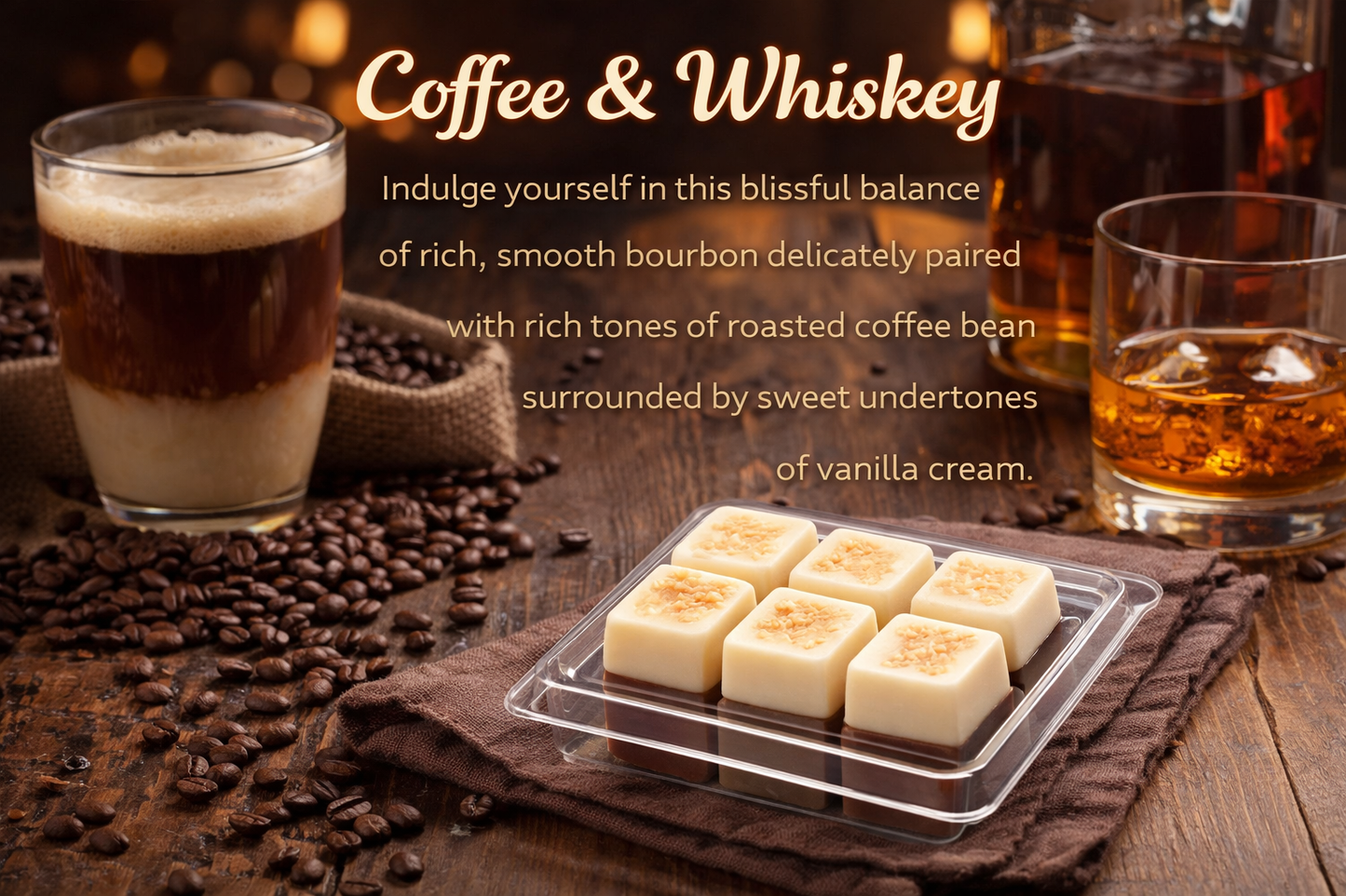 Coffee & Whiskey Wax Melts