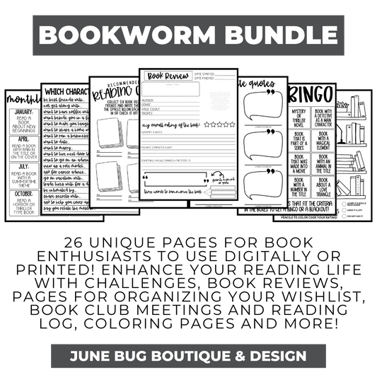 Bookworm Digital Bundle