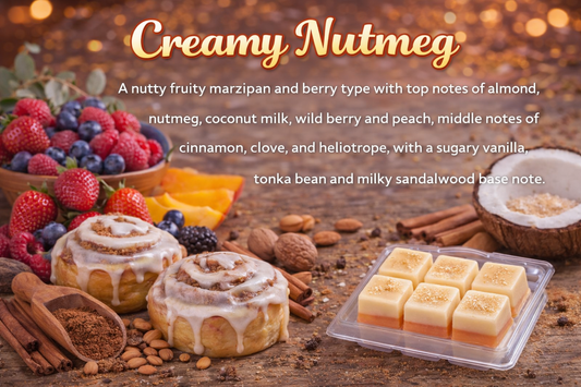 Creamy Nutmeg Wax Melts