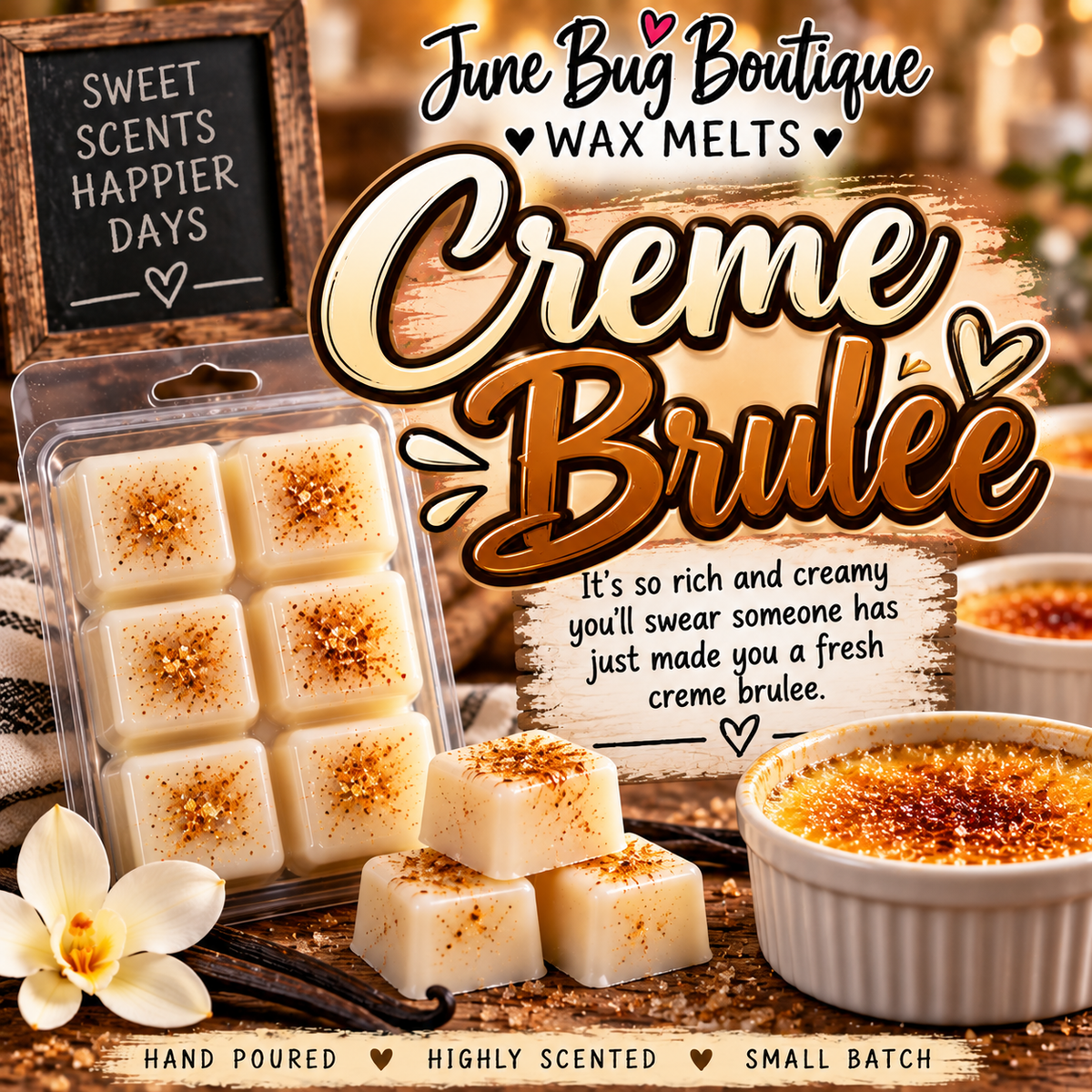 Creme Brulee Wax Melts