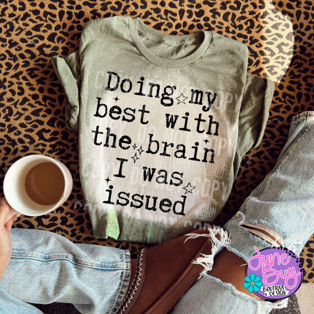 Doing My Best With The Brain I Was Issued