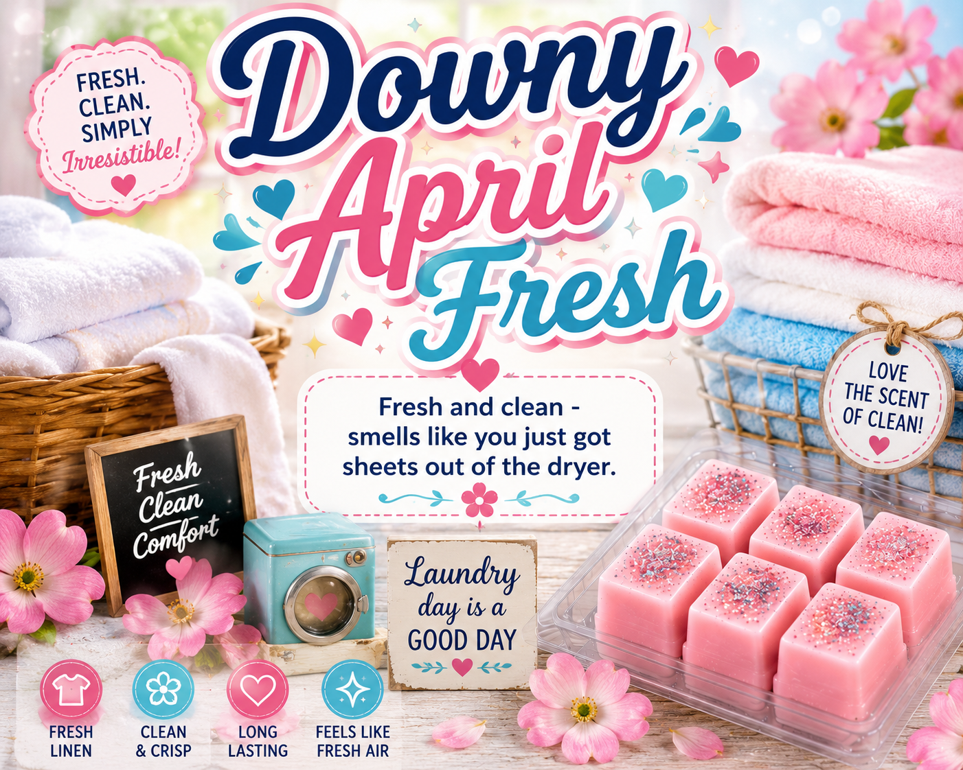 Downy April Fresh Wax Melts