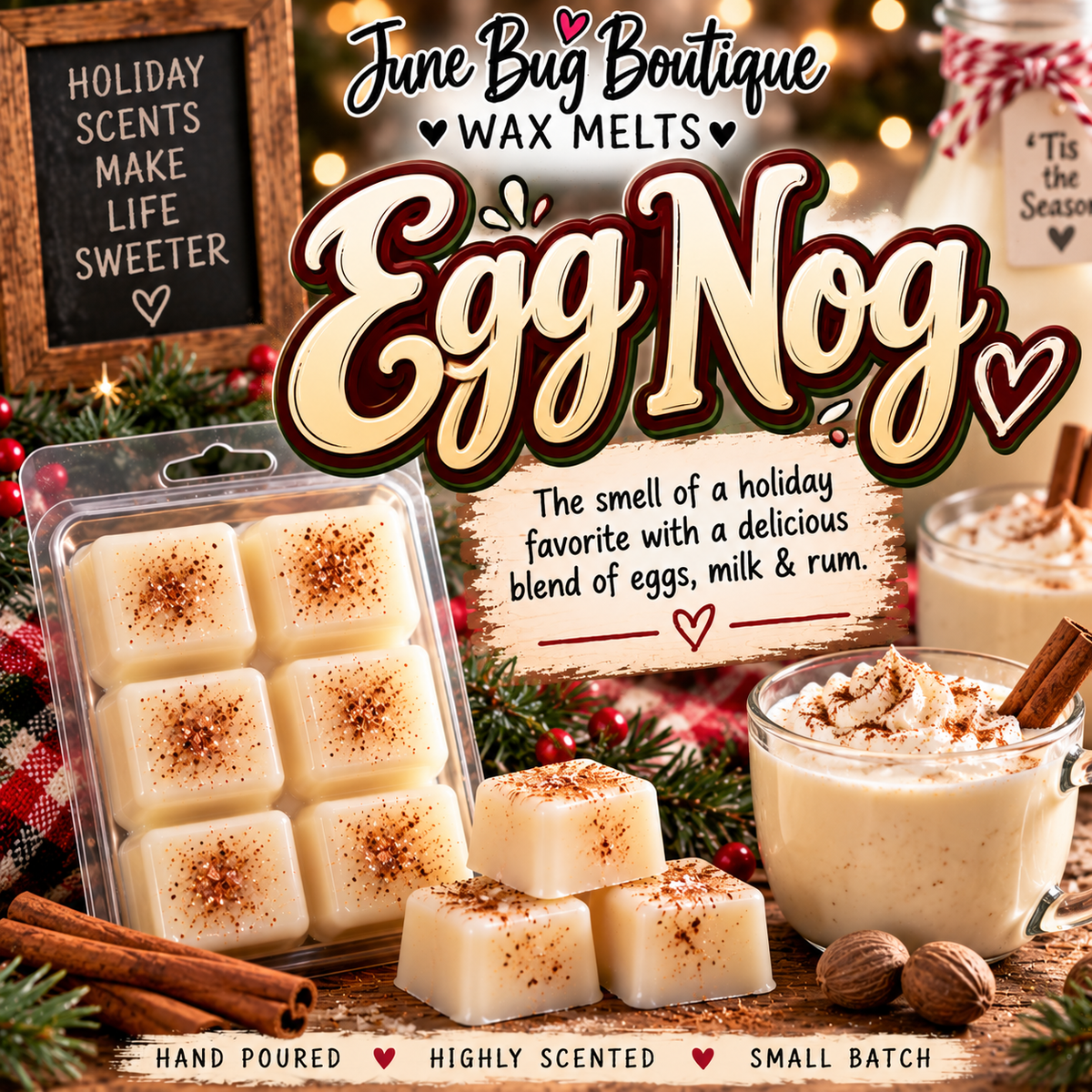 Egg Nog Wax Melts