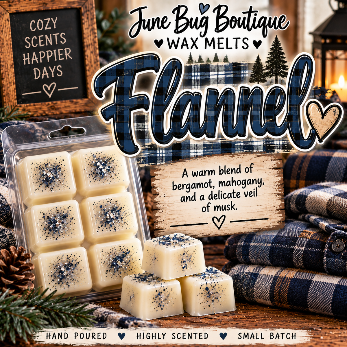 Flannel Wax Melts