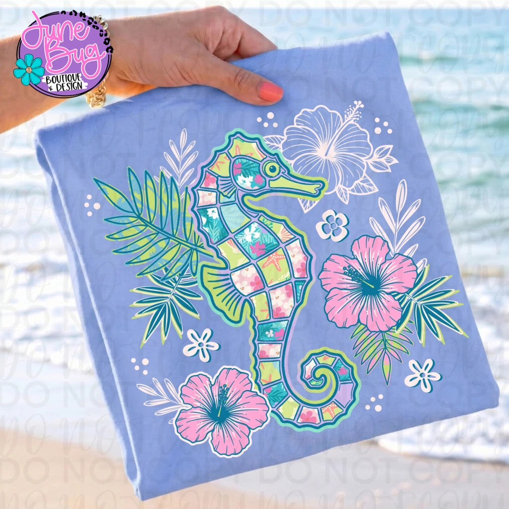 Floral Seahorse