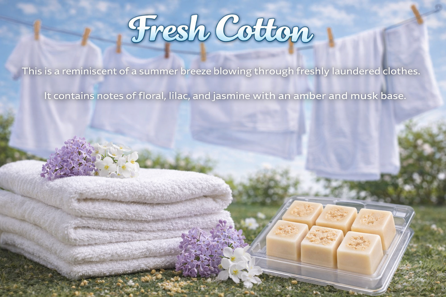 Fresh Cotton Wax Melts