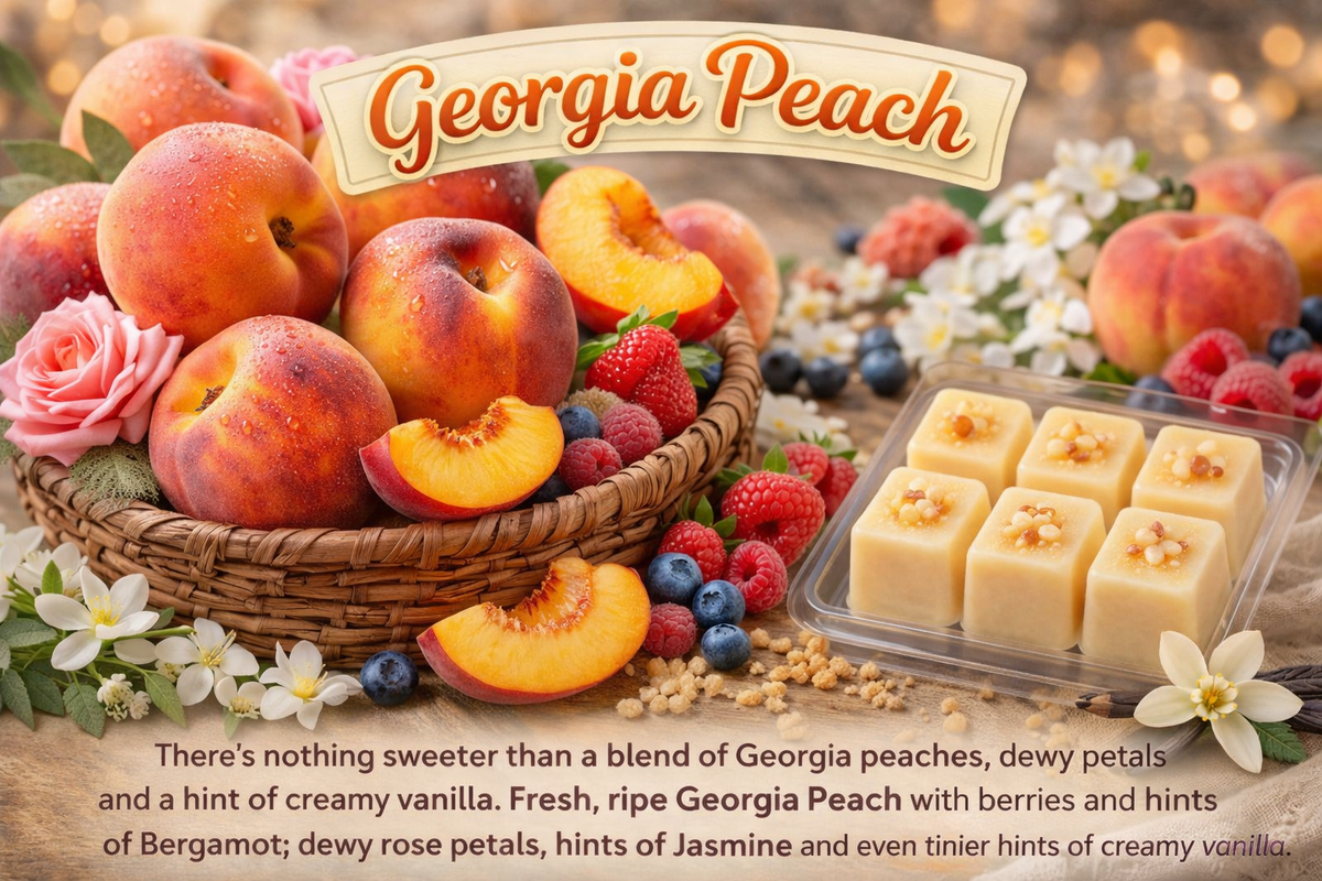 Georgia Peach Wax Melts