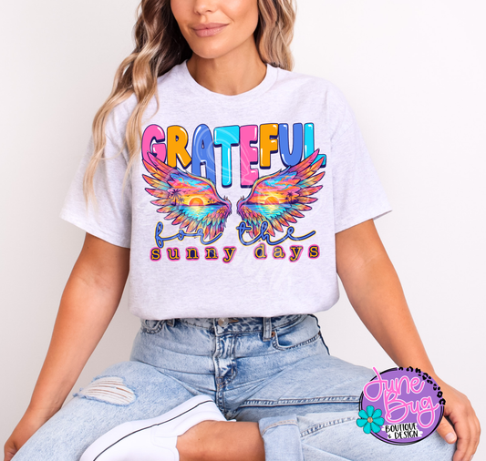 Grateful for the Sunny Days