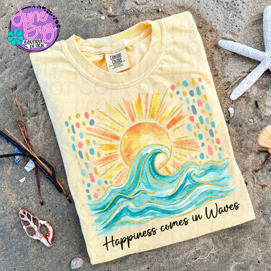 Happiness Comes in Waves