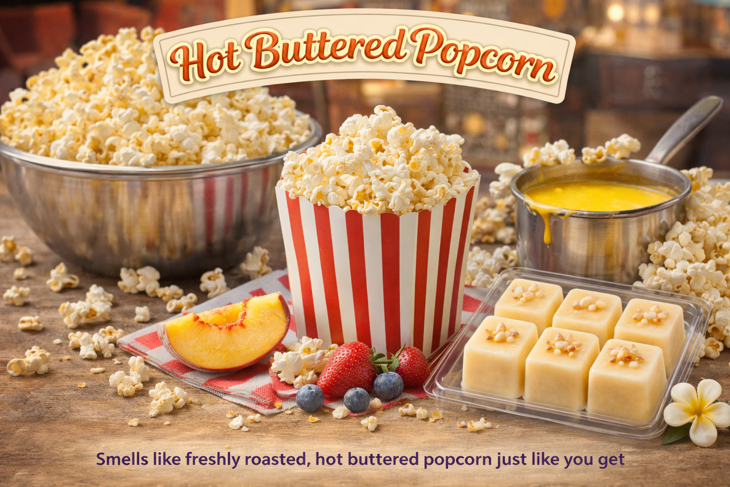 Hot Buttered Popcorn Wax Melts