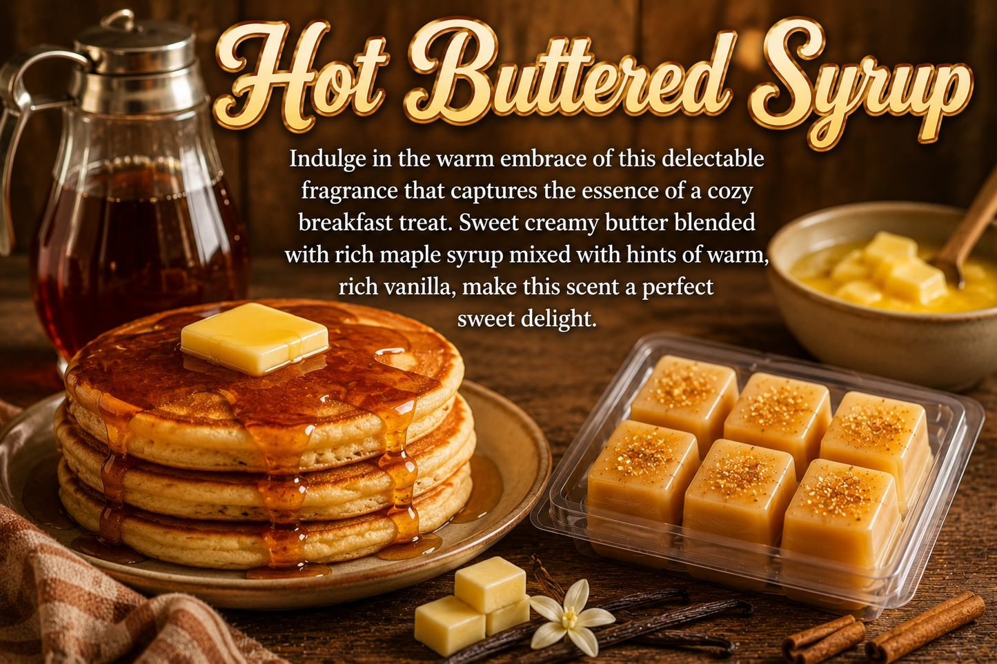 Hot Buttered Syrup Wax Melts