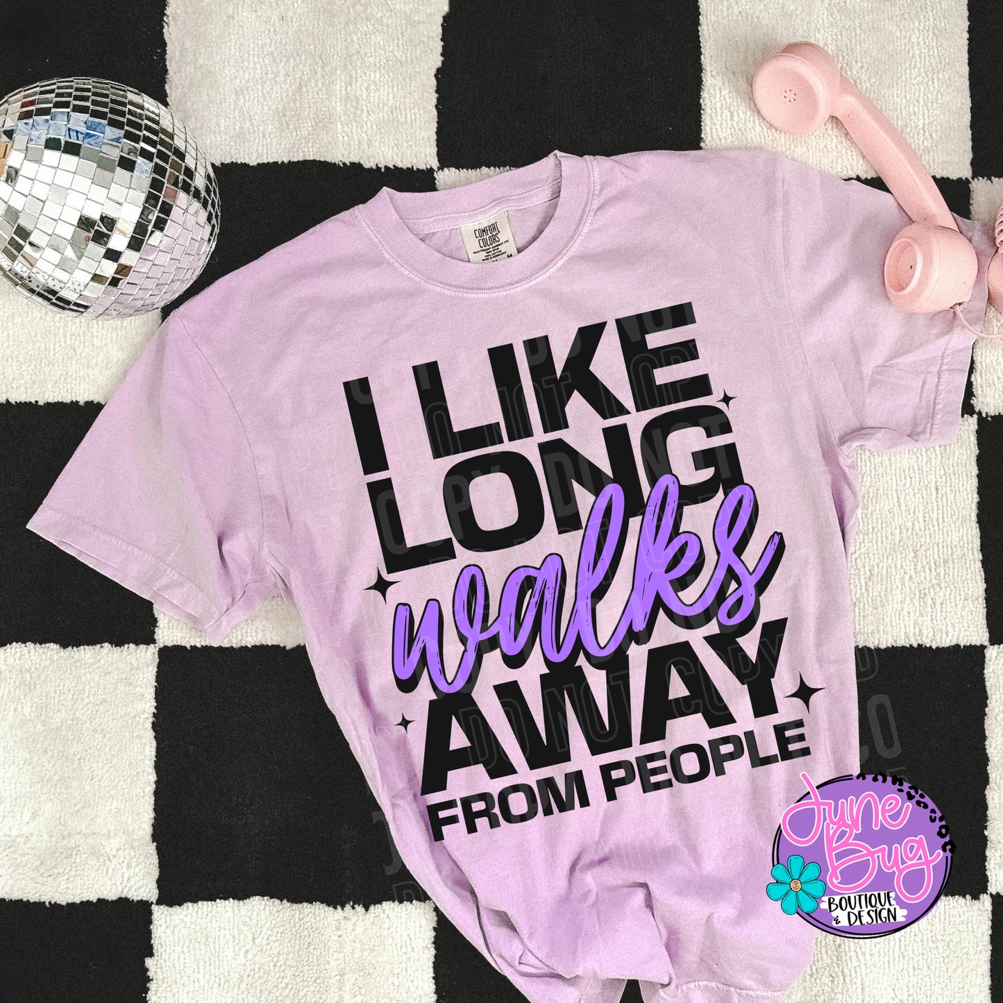 I Like Long Walks Away From People