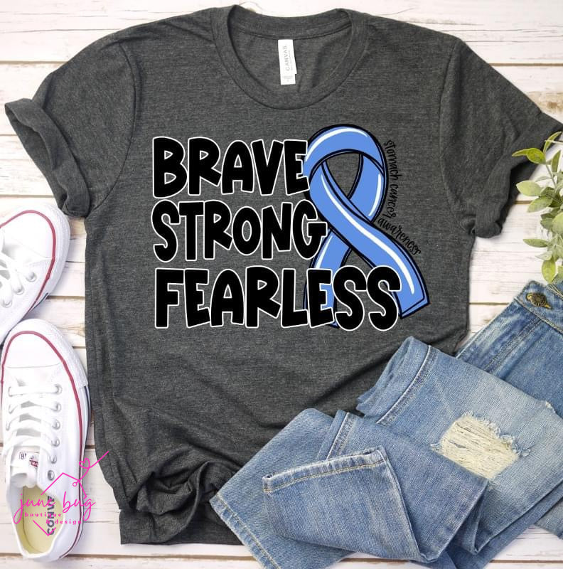 Brave Strong Fearless Awareness