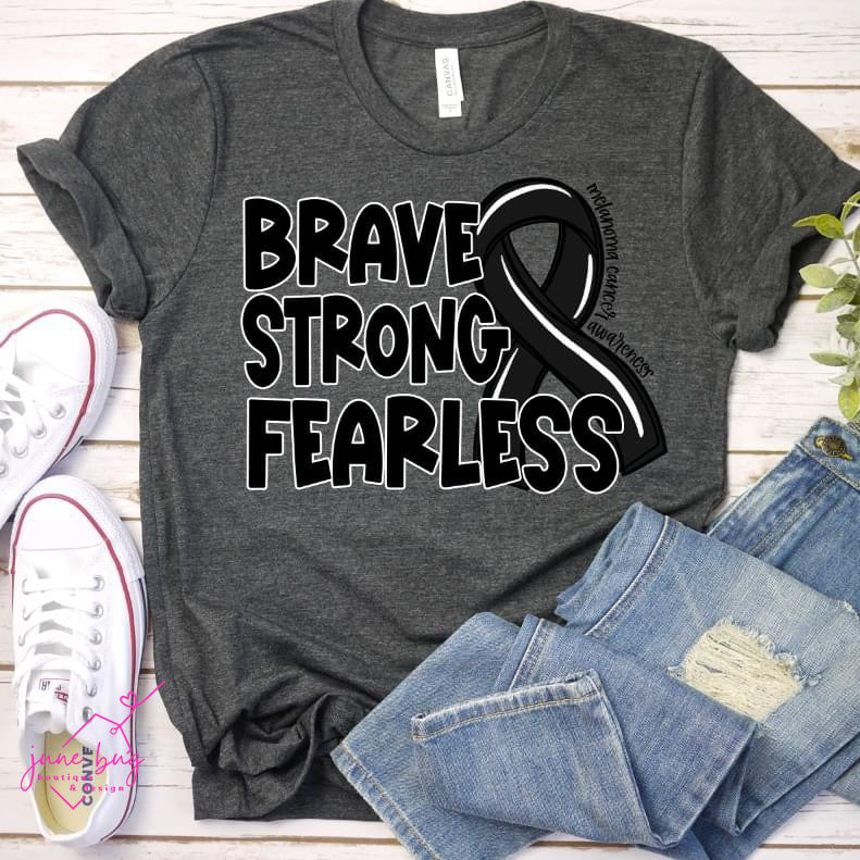 Brave Strong Fearless Awareness