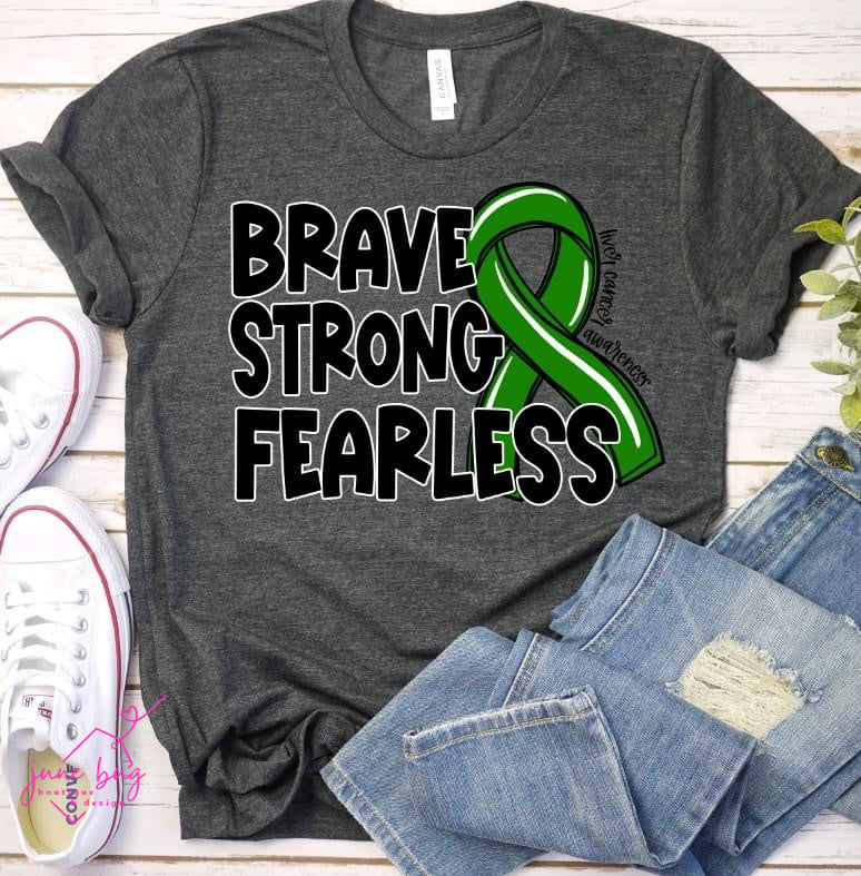 Brave Strong Fearless Awareness