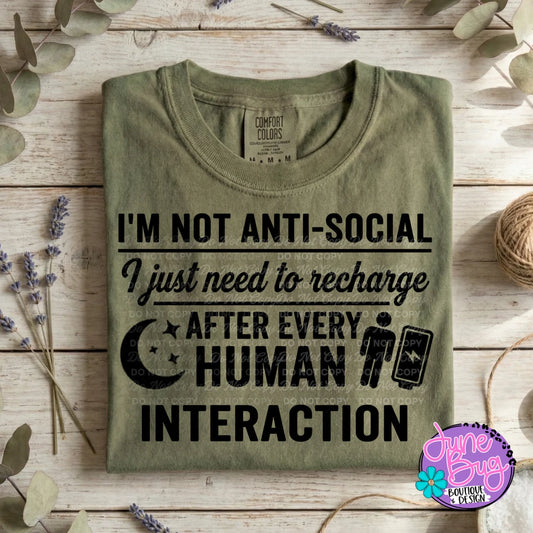 I'm Not Anti Social