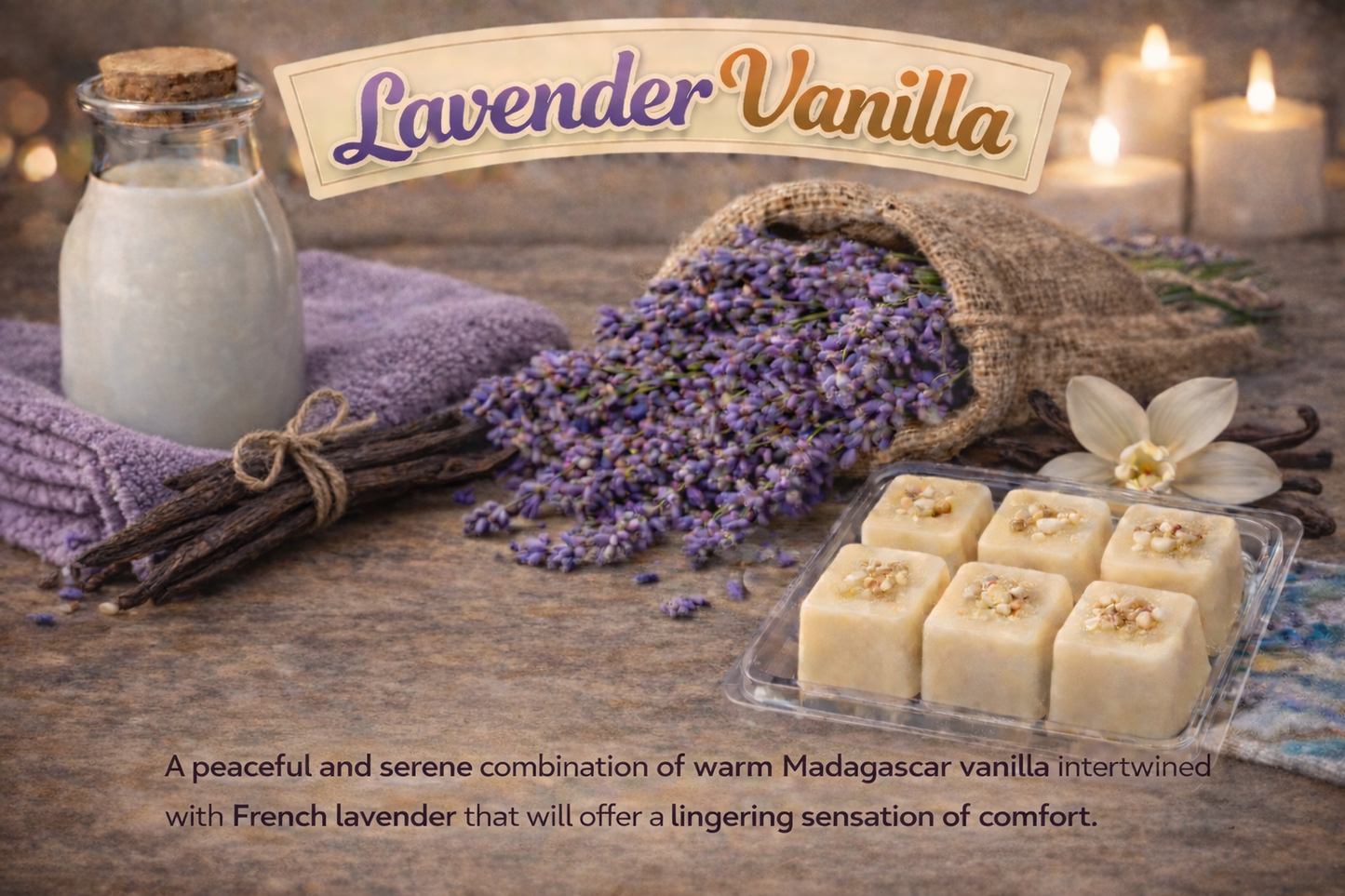 Lavender Vanilla Wax Melts