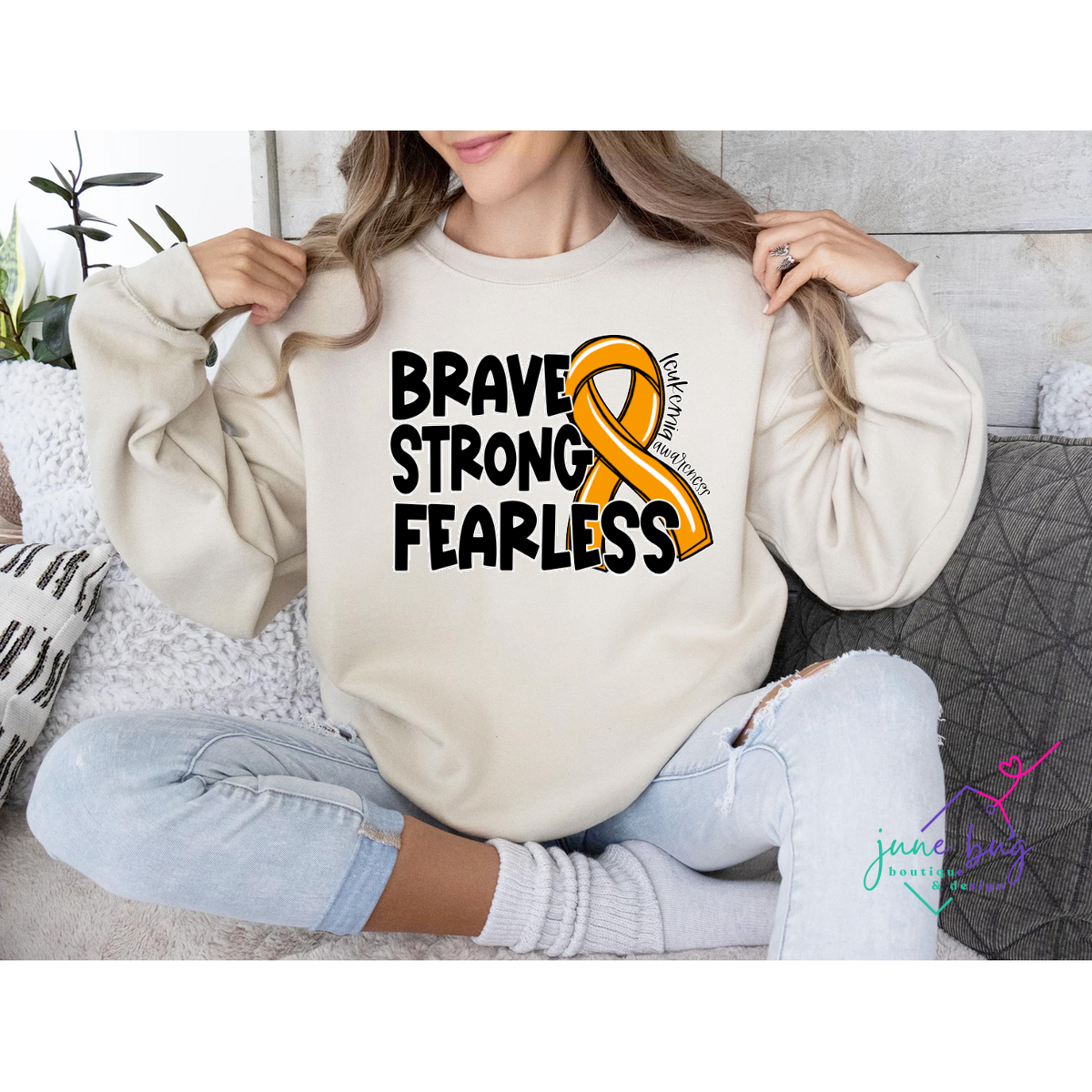 Brave Strong Fearless Awareness