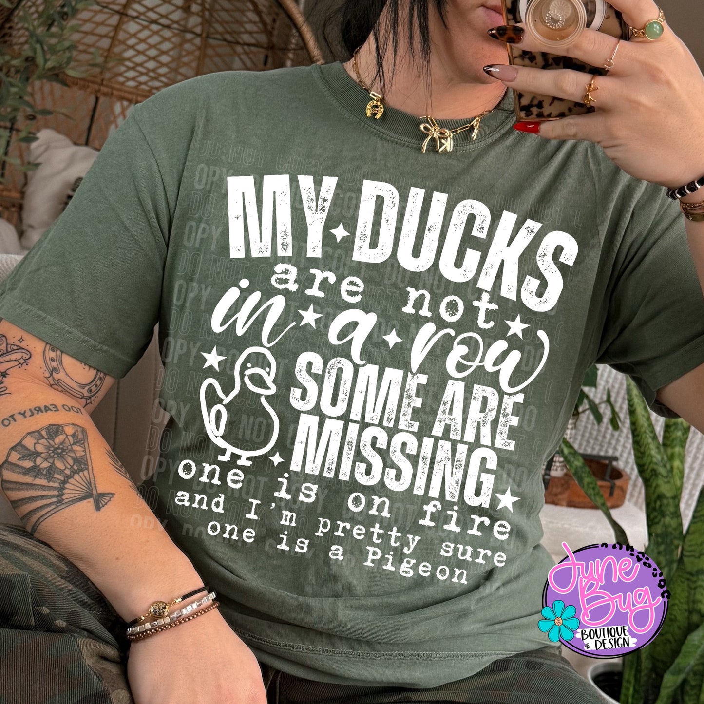 My Ducks Are Not In A Row