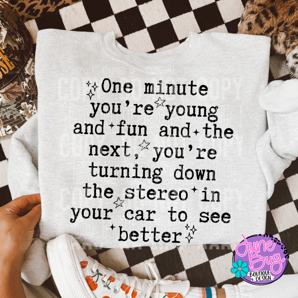 One Minute You're Young and Fun
