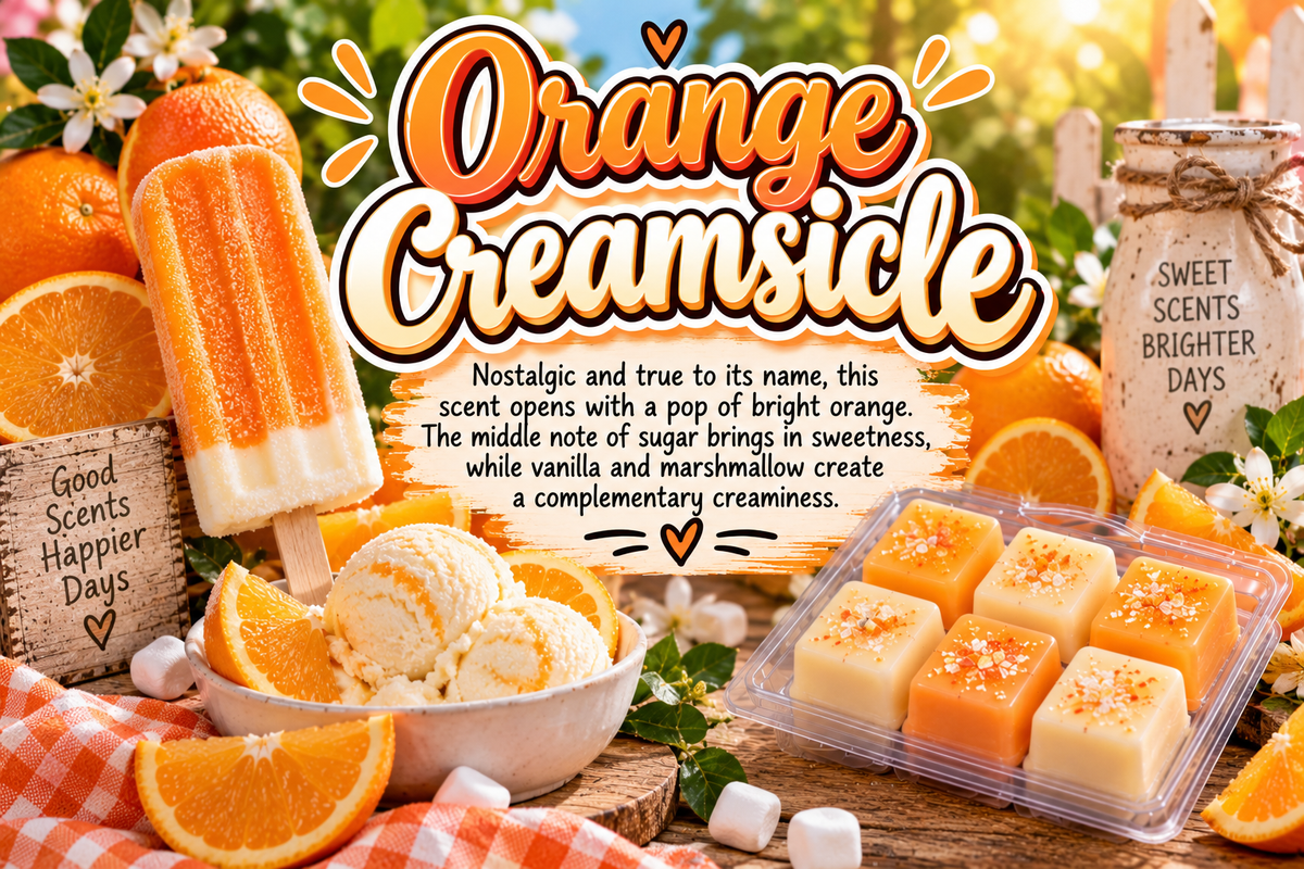 Orange Creamsicle Wax Melts