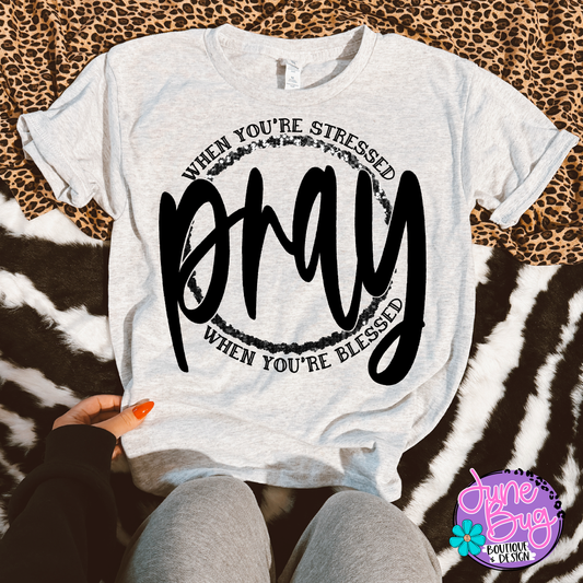 Pray, Stressed, & Blessed