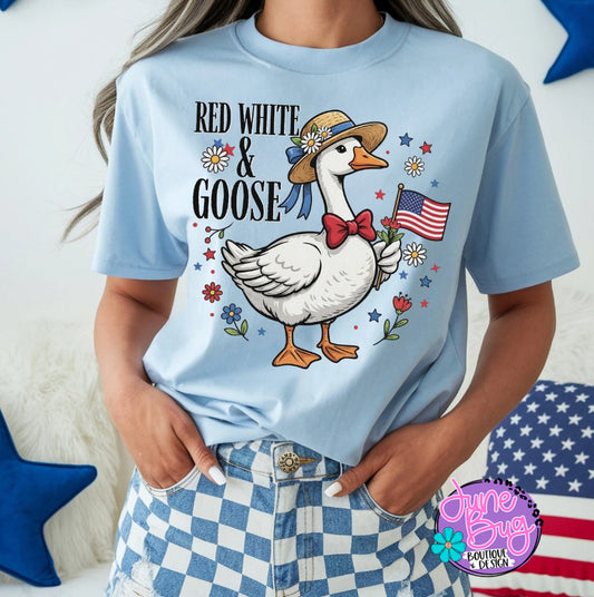 Red White & Goose